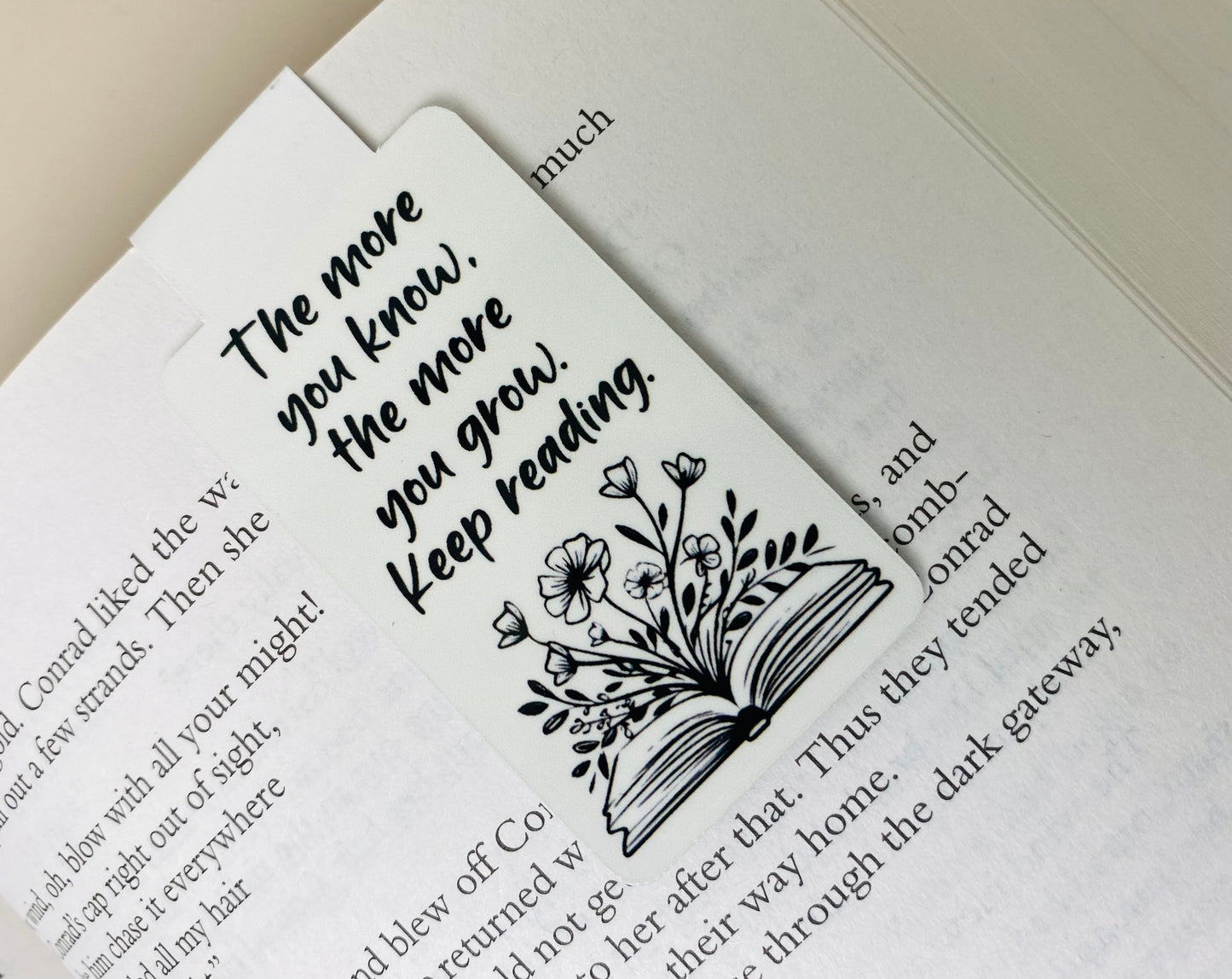 Keep Reading Magnetic Bookmark