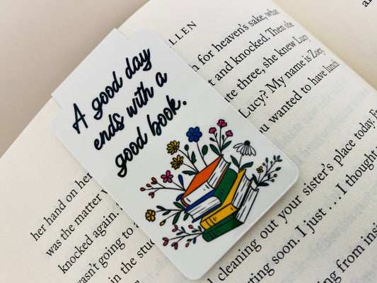 A Good Day Magnetic Bookmark