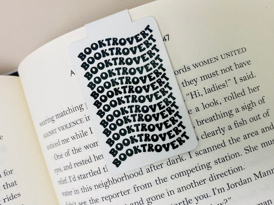 Booktrovert Magnetic Bookmark