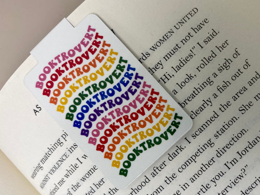 Booktrovert Magnetic Bookmark