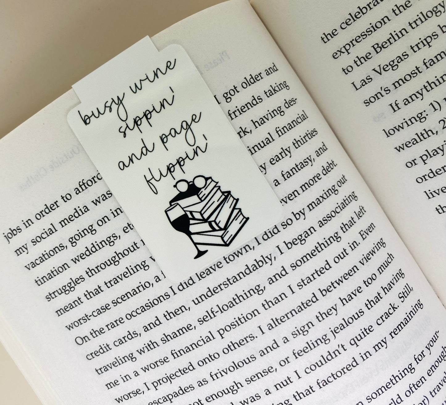 Well-Red Reader Magnetic Bookmark