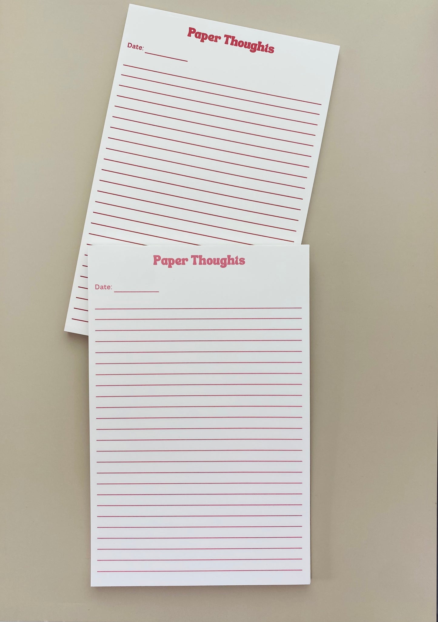 Paper Thoughts Notepad
